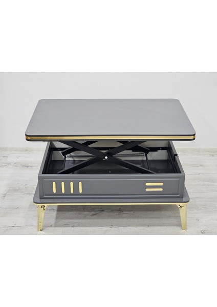 Avşar Akıllı Orta Sehpa 3 Kademeli Yemek Masası modelleri