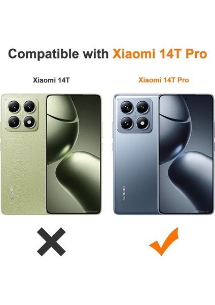 Xiaomi Mi 14T Pro Uyumlu Kılıf Kamera Korumalı Şeffaf Ultra Ince Esnek Renksiz Silikon Kapak