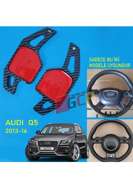 Audi Q5 F1 Direksiyon Vites Pedal Kulakçık - Audi Q5 Aksesaur Trim Parça