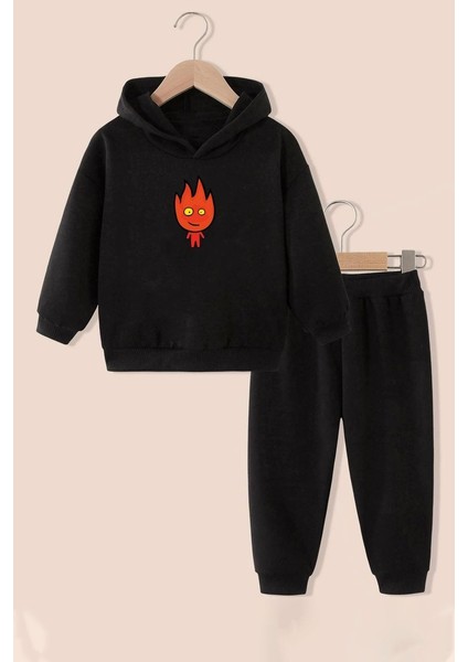 Uygun Tarz Çocuk Ateş Avatar Eşofman Takımı