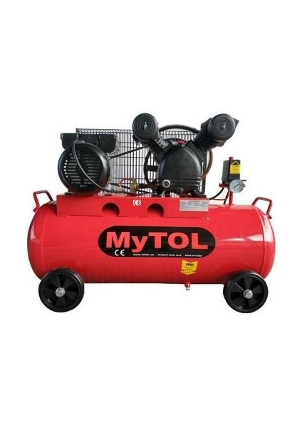 EBV80 Monofaze 2hp Hava Kompresörü 80 L V Kafa