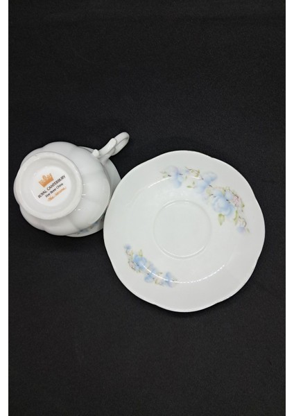 Fine Bone China Mavi Satsuma Desenli Vintage Çay Fincanı 2 Parça indirimleri