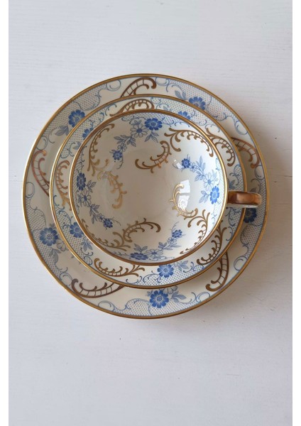 12401 Vintage Çay Fincanı Seti 3 Parça fırsatları