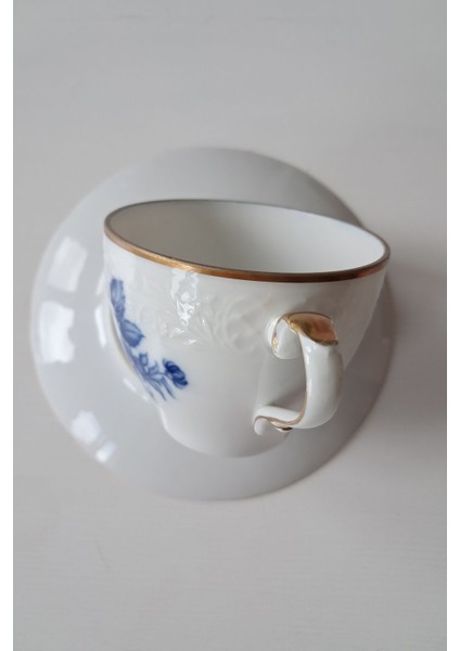 Schumann Arzberg Kobalt Mavi Vintage Çay Fincanı Seti fiyatları