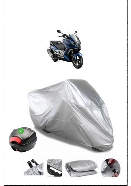 Arora Gt 125 Arka Çanta Uyumlu Motosiklet Branda Su Geçirmez Dayanıklı Kumaş