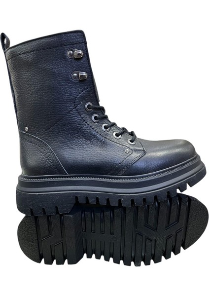 66337 Deri Su Geçirmez Içi Polarlı Bayan Bot fiyatları