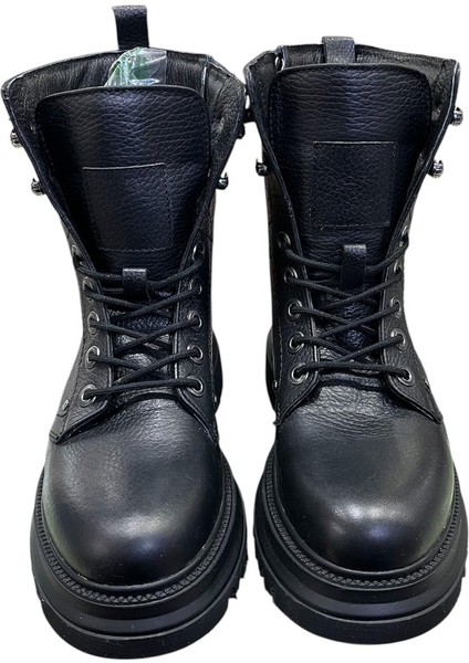 66337 Deri Su Geçirmez Içi Polarlı Bayan Bot modelleri