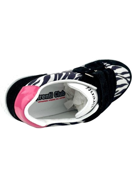 Cırtlı Içi ve Dışı Deri Kız Çocuk Spor Ayakkabı Siyah fırsatları