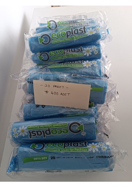 55*60 Çöp Torbası Orta Boy Çöp Poşeti fiyatları