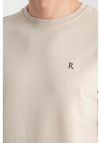 Erkek Uzun Kol Bisiklet Yaka Sweatshirt 3206