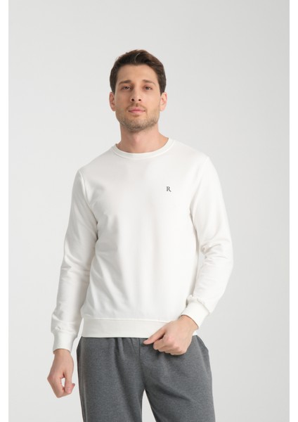Erkek Uzun Kol Bisiklet Yaka Sweatshirt 3206 fiyatları