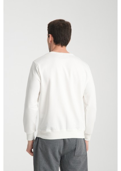 Erkek Uzun Kol Bisiklet Yaka Sweatshirt 3206 indirimleri