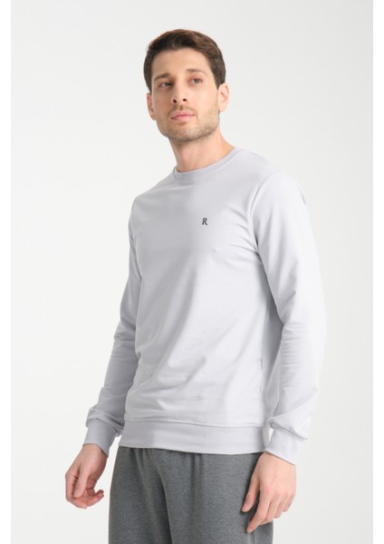 Erkek Uzun Kol Bisiklet Yaka Sweatshirt 3206 modelleri