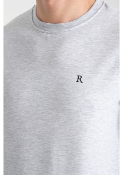 Erkek Uzun Kol Bisiklet Yaka Sweatshirt 3206 fırsatları