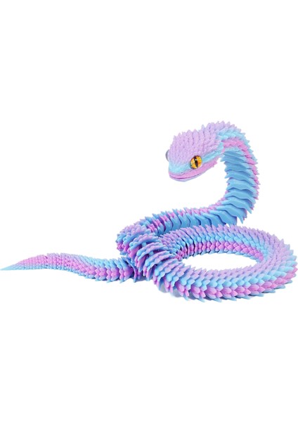 Yılan Modeli Oyuncak Hareketli Masa Süsleri Doğum Günü Hediyesi 60CM (Yurt Dışından)