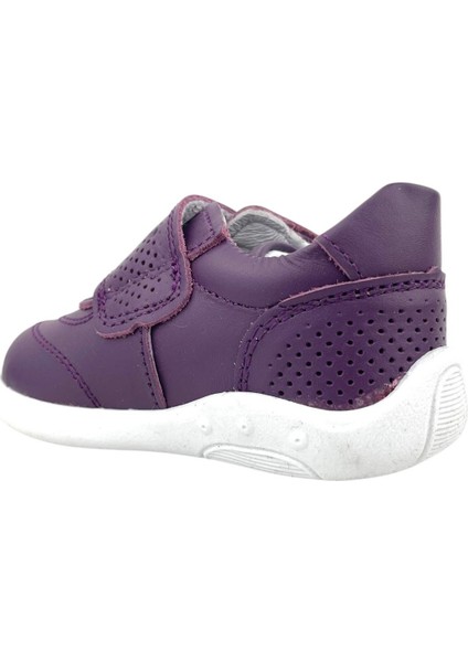 Scots Kız Ilk Adım Ayakkabısı Deri Spor Mor modelleri