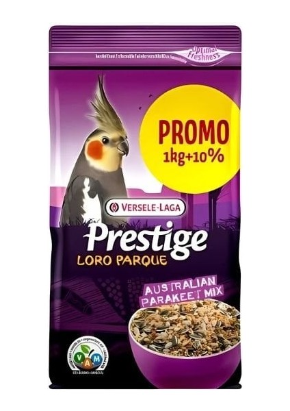 Karışık Avustralya Paraket Yemi 1 kg + 100 gr