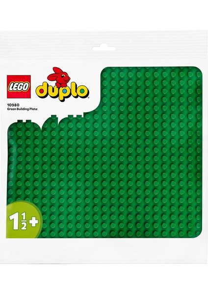 ® Duplo® Yeşil Yapım Plakası 10980 - 18 Ay ve Üzeri Okul Öncesi Yaştaki Çocuklar Için Yapım ve Sergileme Taban Plakası (1 Parça) (Yurt Dışından)