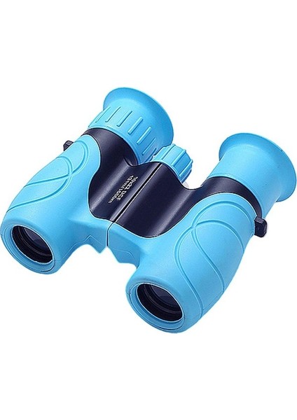 10X22 Mercek Optik Dürbün Teleskop Çocuk Oyunları Için Toz Geçirmez Mavi (Yurt Dışından)