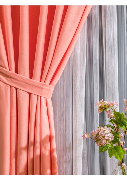 Kullanıma Hazır Yavru Ağzı Rengi Sık Pile 1x3 Dikim Fon Perde Tek Kanat 9210 fiyatları