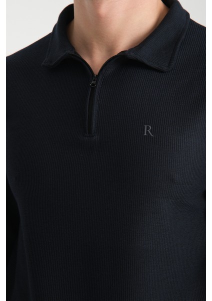 Erkek Yarım Fermuarlı Uzun Kol Sweatshirt 7702 indirimleri