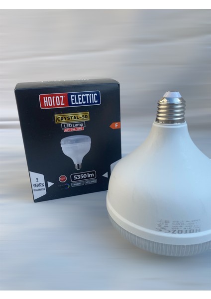50W 5350 Lümen 6400K Beyaz Işık Ampul – Yüksek Aydınlatma