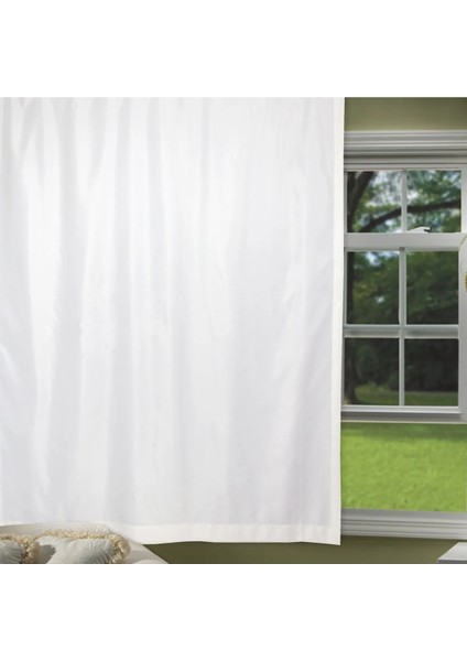 Saten Güneşlik Beyaz-Krem Luxury Kumaş- 1. Sınıf Dikiş - Kopmayan Düğme fırsatları