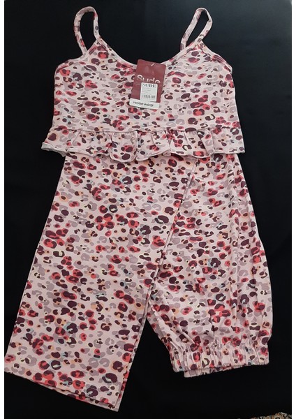 Kadın Crop Pijama Takımı