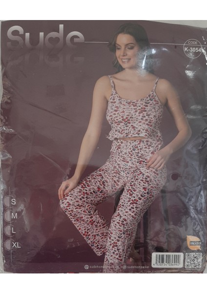Kadın Crop Pijama Takımı