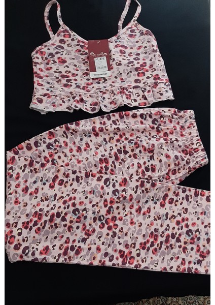 Kadın Crop Pijama Takımı
