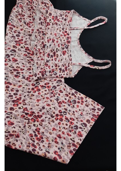 Kadın Crop Pijama Takımı
