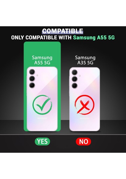 Samsung Galaxy A55 Şeffaf Silikon Kılıf / Kamera Yeri Koruma fiyatları