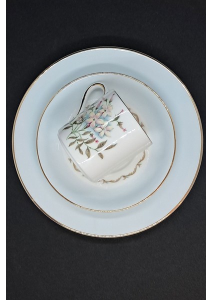 Carolıne Fine Bone China Vintage Duble Kahve 3 Parça modelleri