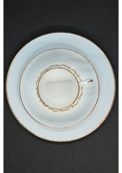 Carolıne Fine Bone China Vintage Duble Kahve 3 Parça fırsatları