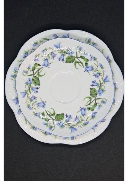 Shelley Harebell 13590 Fine Bone China Vintage Duble Kahve 3 Parça indirimleri