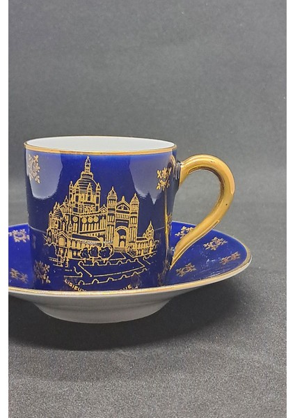 Braconnier Marseille Benzersiz Fransız Vintage Türk Kahve Boyu Fincan fiyatları