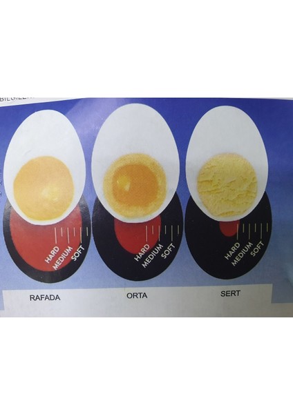 Renk Değiştiren Yumurta Zamanlayıcı (Kıvamlayıcı)