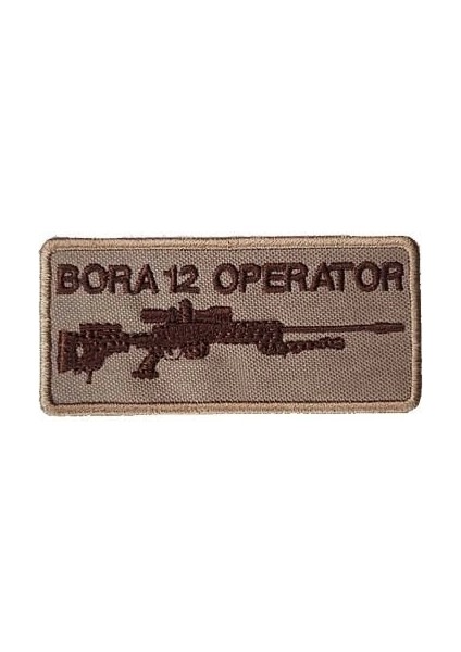 BORA12 Operator Tactıcal Patch -Tan - Çöl