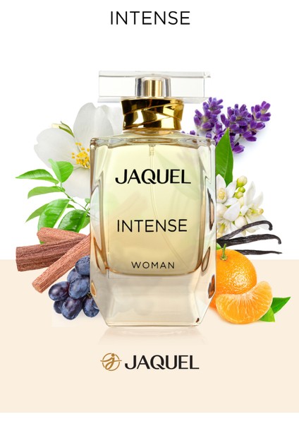 İntense Kadın Parfüm 100ml, Çiçeksi, Lavanta, Mandalina, Petitgrain, Yasemin, Vanilya, Misk, Sedir modelleri