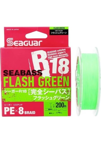 Flash Green Pe 0.6 150MT Açık Yeşil 8kat Örgü Ip Misina