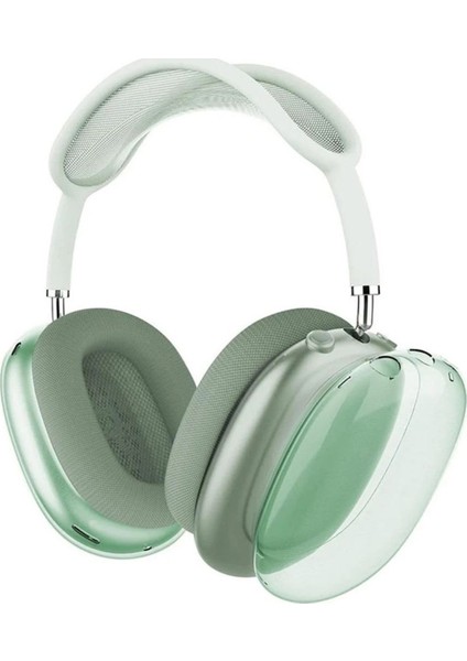 Airpods Max Uyumlu Kaliteli Koruyucu Şeffaf Renkli Kulaklık Koruyucu