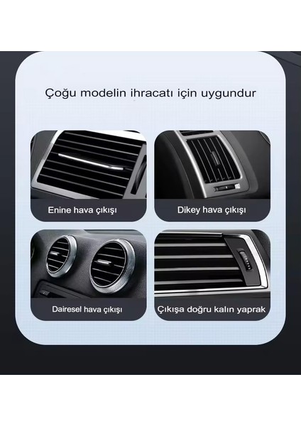 F48 15W Magsafe Kablosuz Şarjlı Araç Telefon Tutucu