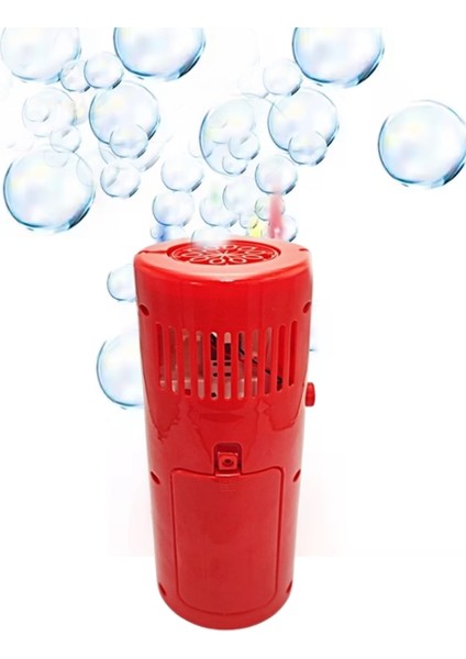Pilli Taşınabilir Köpük Makinesi - LED Işıklı - Müzikli Köpük Makinesi 2 Tüp Köpüklü Su !