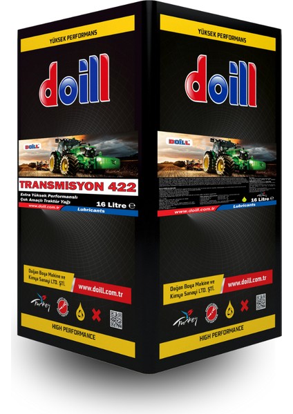 Traktör Transmisyon 422 10W-30 16 Litre Teneke Arka Yağı (Üretim Yılı: 2025)