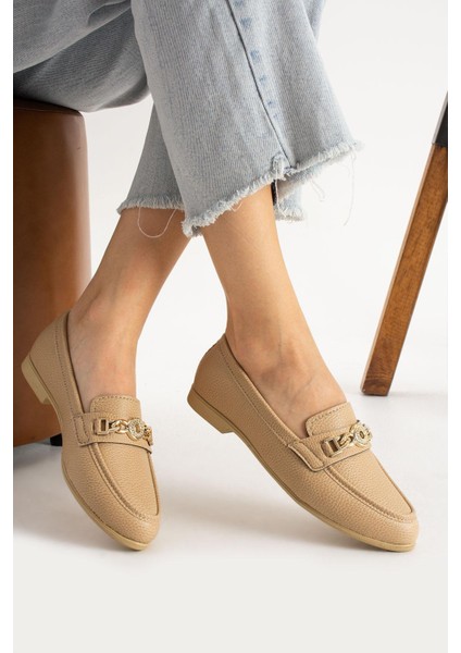 Kadın Babet Suni Deri Rahat Taban Düz Topuklu Türkiye Üretimi modelleri