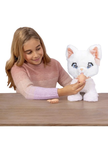 Bella ile Tanış, Oyun Zamanı Başlasın! Sesli ve Interaktif Peluş Kedi Bella fiyatları