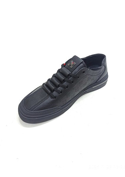 Siyah Erkek Sneaker Spor Ayakkabı
