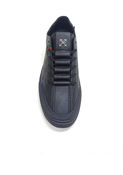 Siyah Erkek Sneaker Spor Ayakkabı