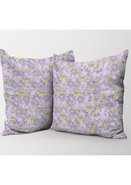 Çiçek Desenli Dijital Baskılı Şifon Saten Kumaş / En 1,50 cm - Elbise , Perde ve Kırlent fırsatları
