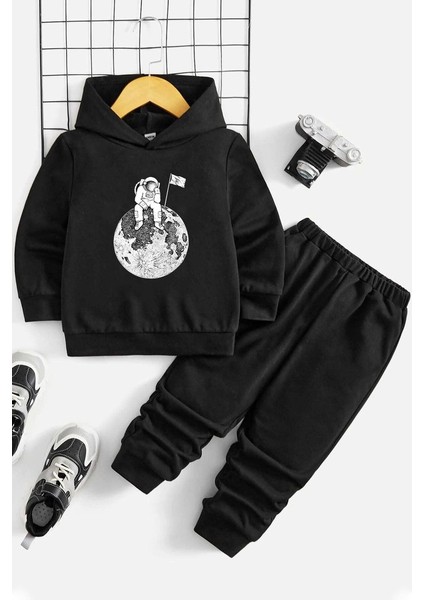 Uygun Tarz Çocuk Astronot Eşofman Takımı